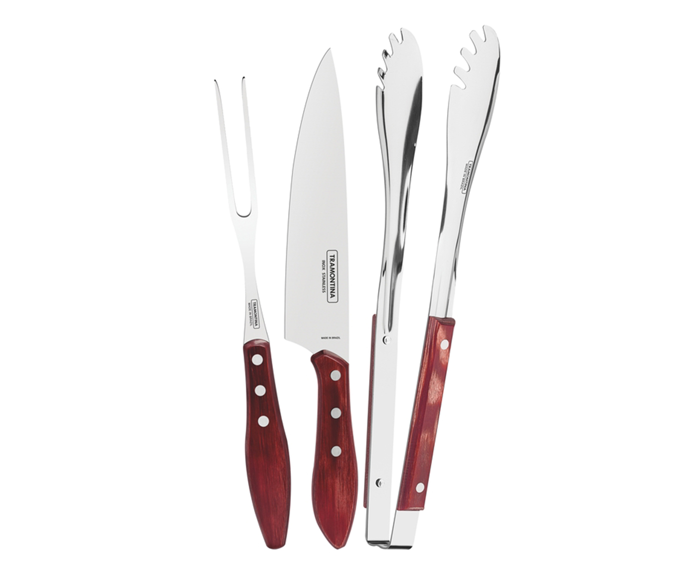 Jogo para Churrasco em Inox Coranteir - image 0