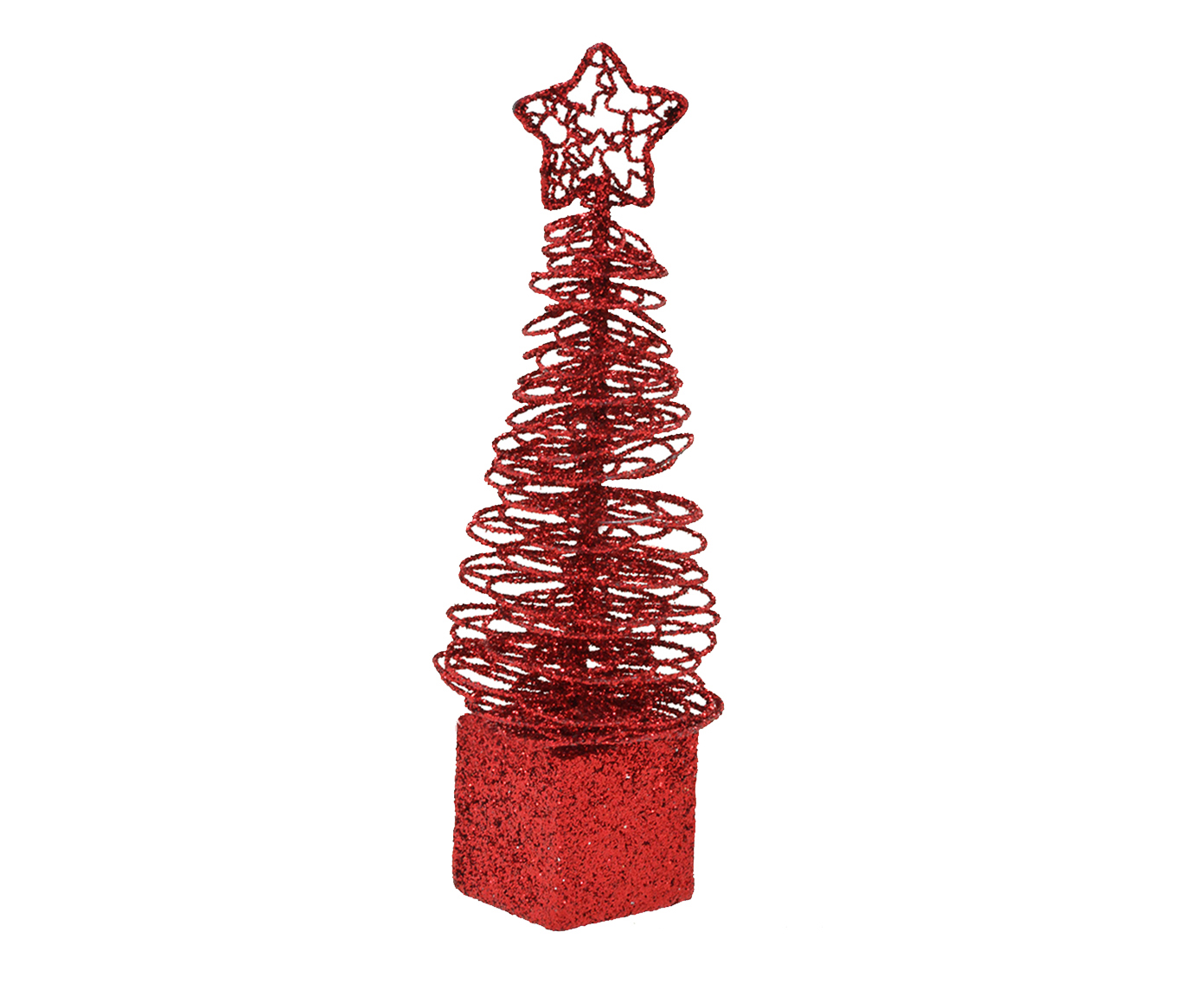 Adorno Mini &Aacute;rvore Star Vermelho - image 0