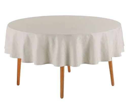 Toalha De Mesa Katherine Branco Branco - image 0