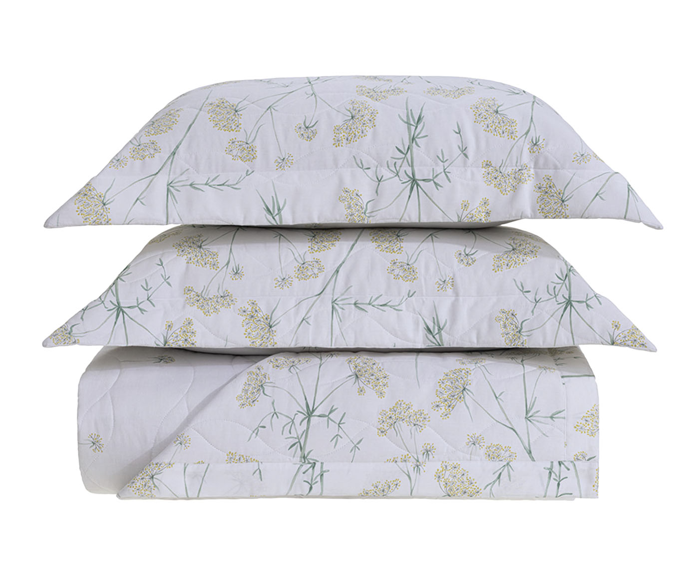 Jogo de Cobre-Leito Estampado Finocchio 200 Fios - image 1