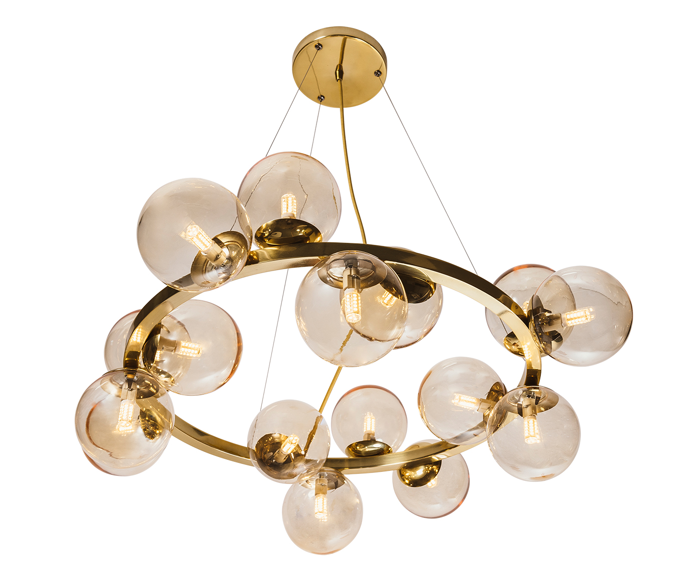 Pendente Espinilo Dourado - Bivolt - image 0