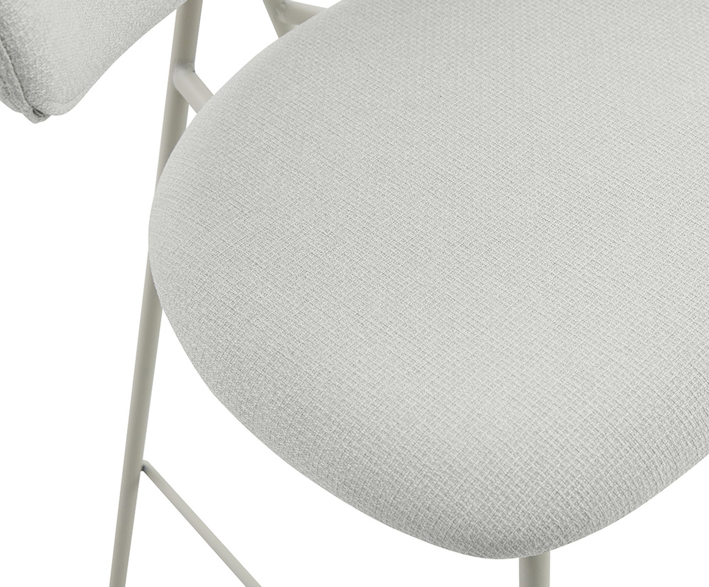 Banqueta Pilar Tecido Off White Base Off White image number 6
