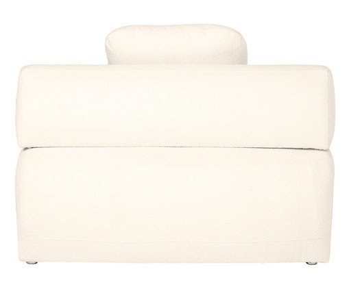 Sof&aacute; M&oacute;dulo Meio Laguna by Elle - Boucle Off White image number 5