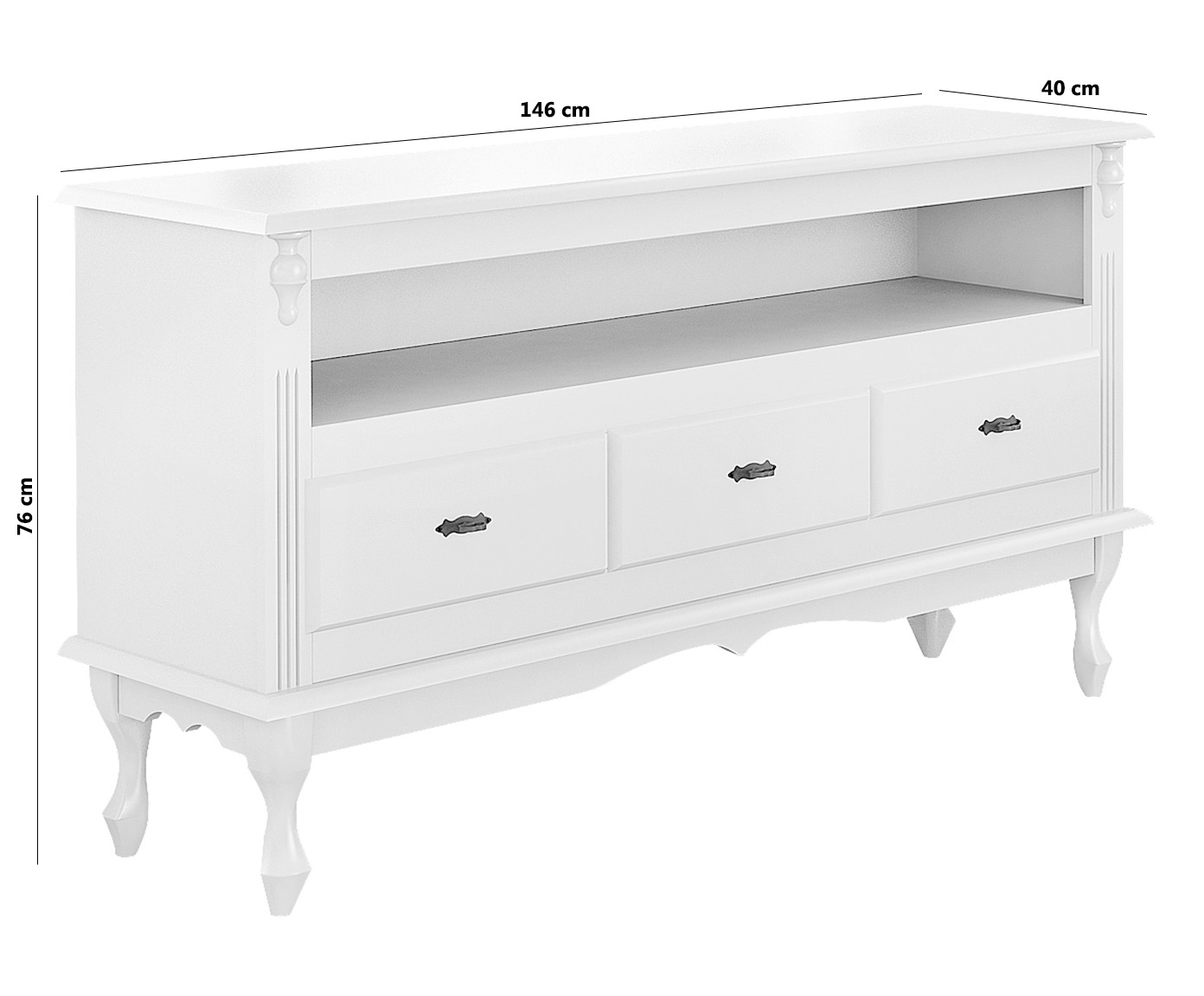 Rack Cecile - Branco - image 1