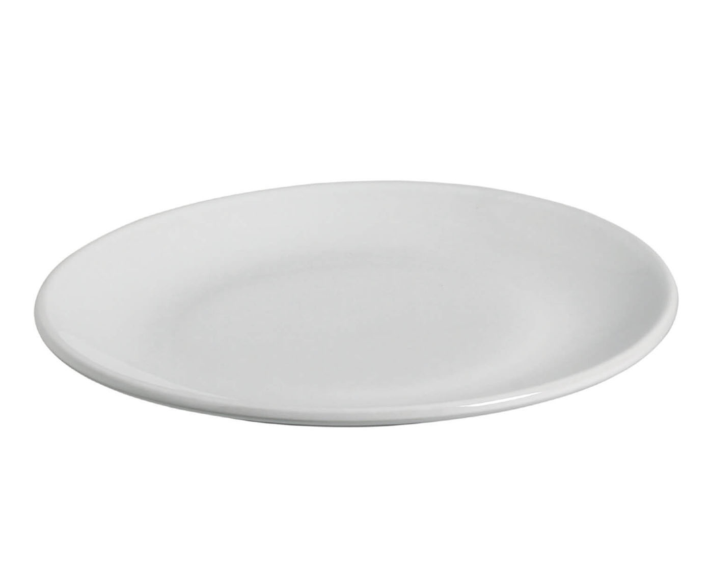 Jogo de Pratos Raso Coup Stoneware New White - image 1
