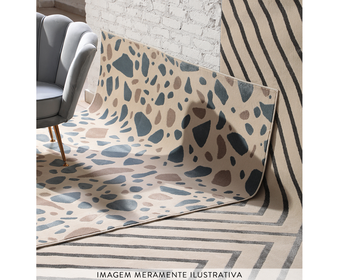 Tapete Trendy Chefron Carbon image number 5