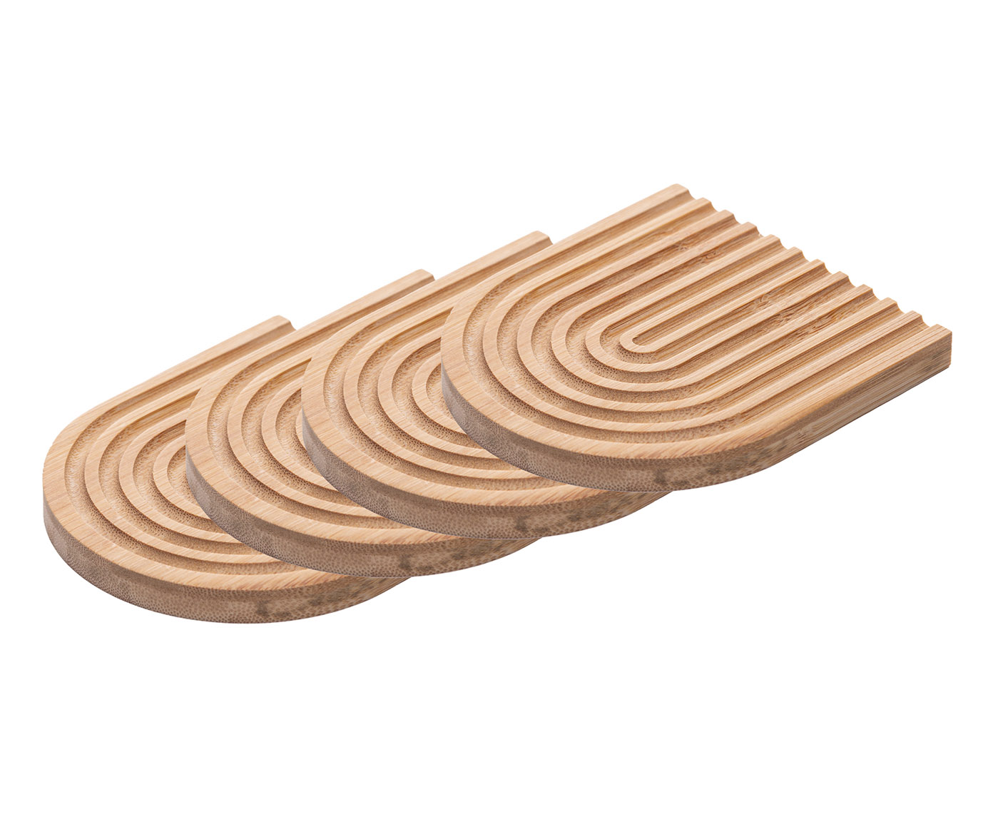 Jogo de Porta-copos em Bambu Aura - image 1