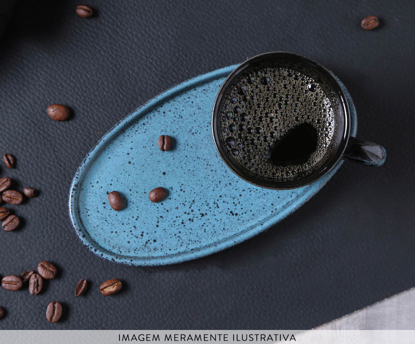 Jogo de X&iacute;caras para Caf&eacute; Neo Night Sky Azul image number 2