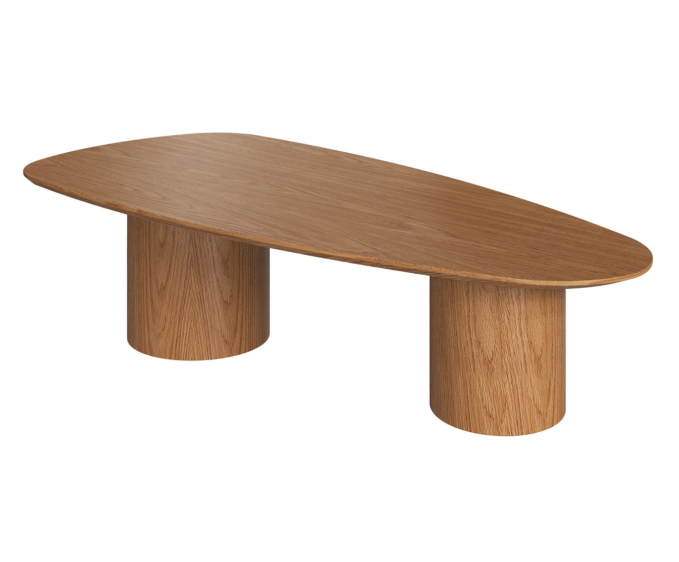 Mesa de Centro Org&acirc;nica Lamina Natural de Carvalho Americano - image 0