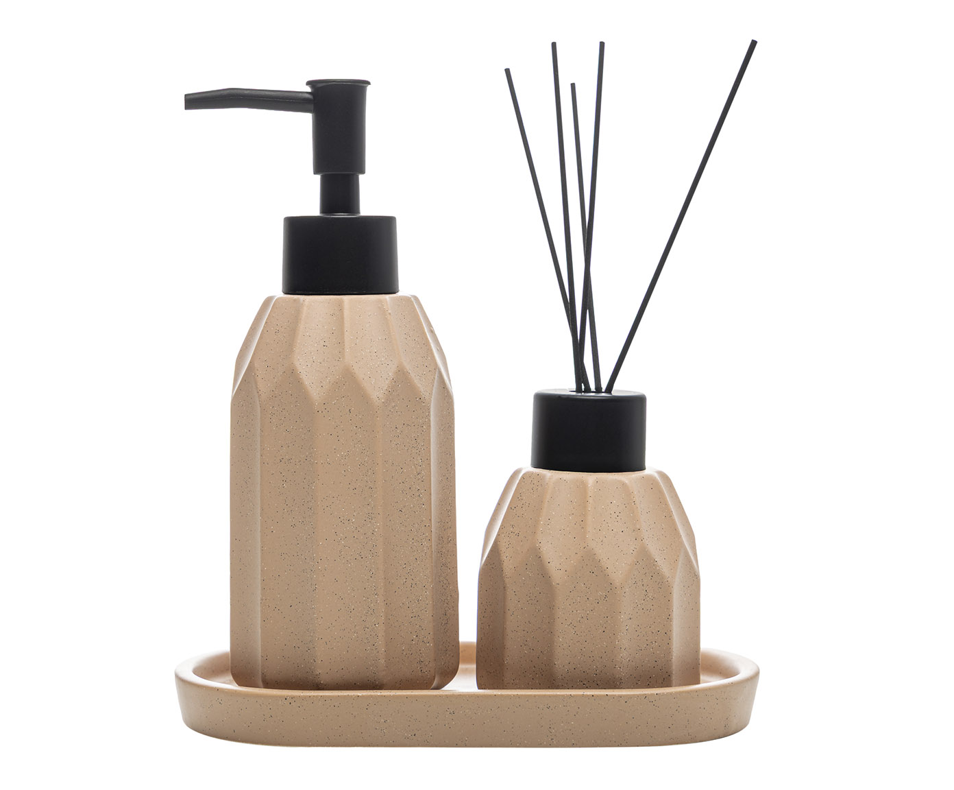 Jogo para Banheiro Aromatta Terracota - image 0