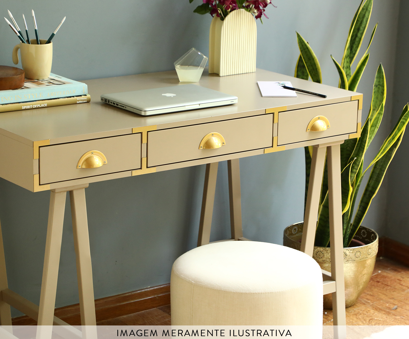 Mesa Lateral Art Burlywood - Taupe image number 4