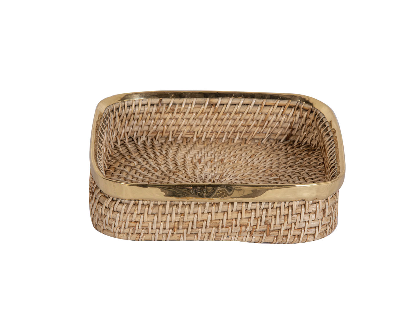 Jogo de Cesto Natural Dourado image number 4
