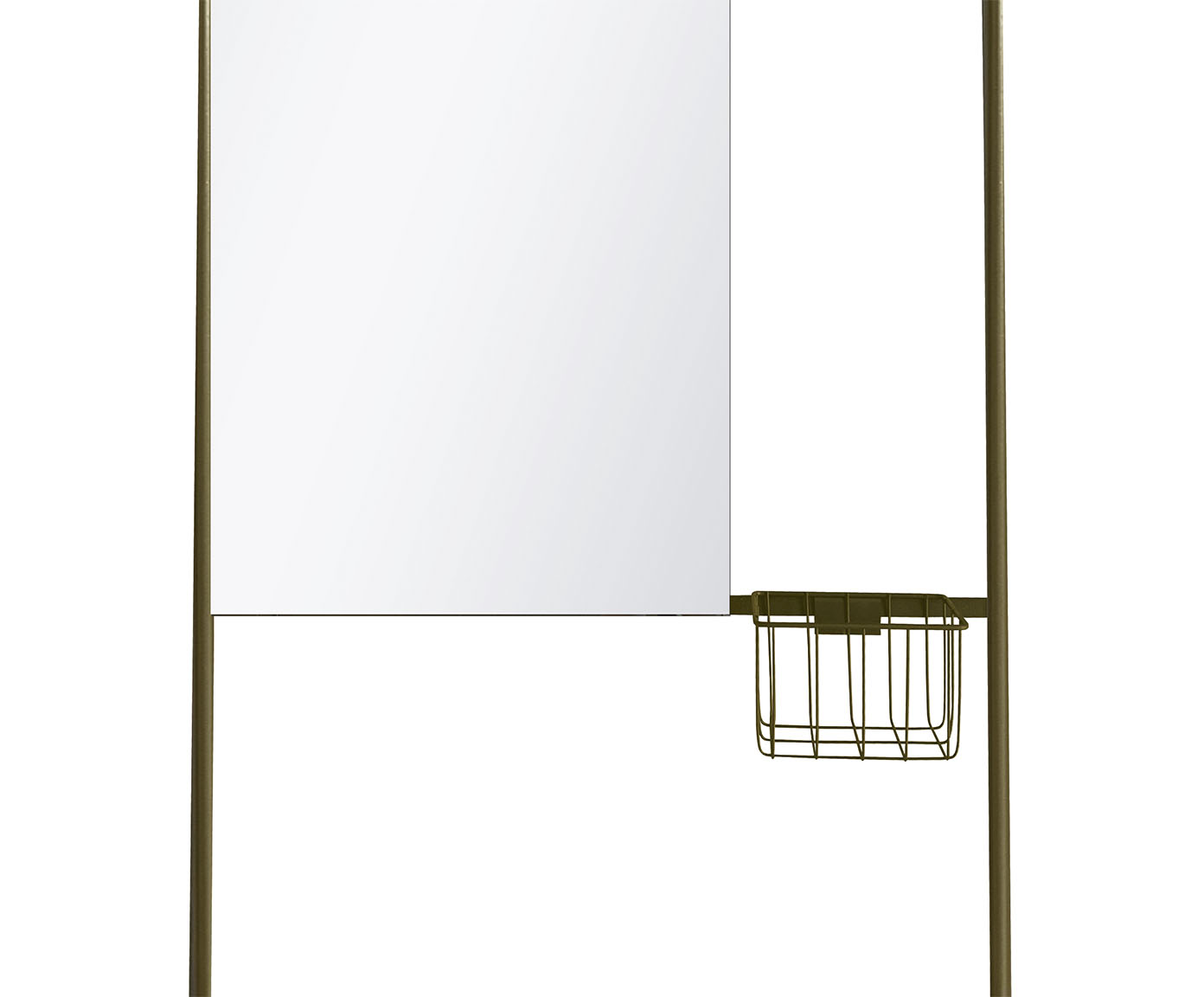Espelho de Ch&atilde;o Hanger Dourado image number 5