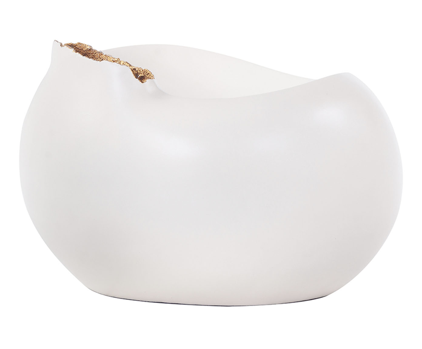 Vaso Pilatos XL Baixo Branco - image 0