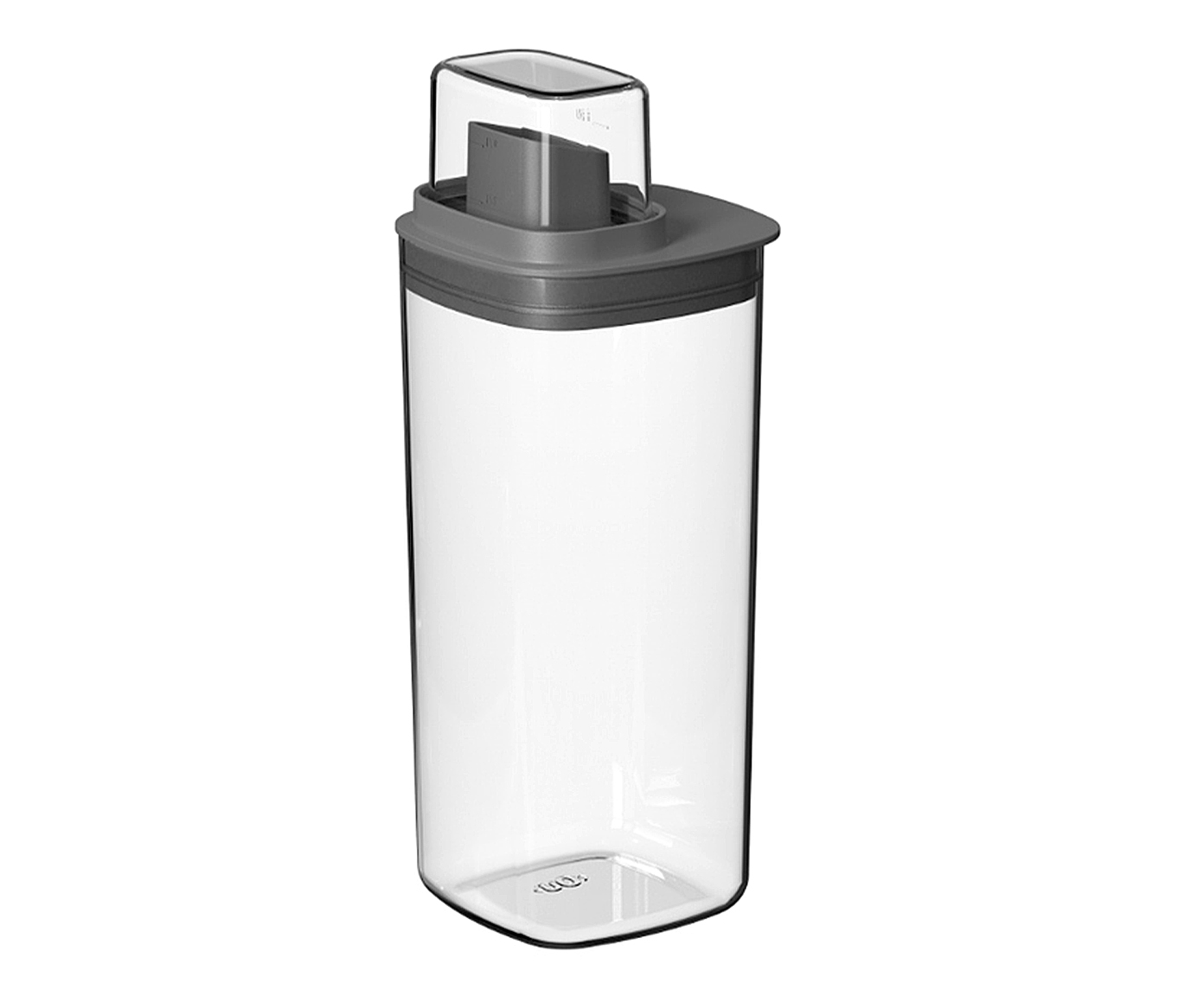 Dispenser Quadrado Flow Fechado Chumbo - image 0
