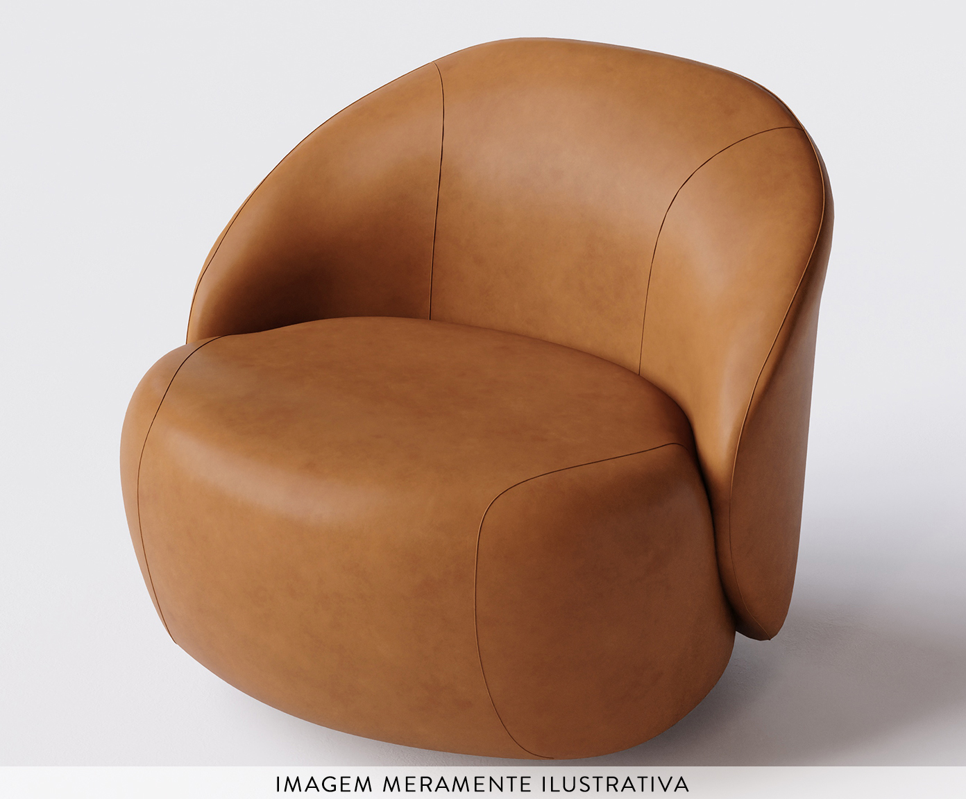 Poltrona Zoe Marrom image number 4