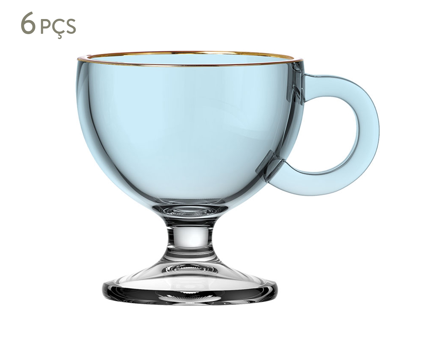 Jogo de Canecas Muse Azul - image 0