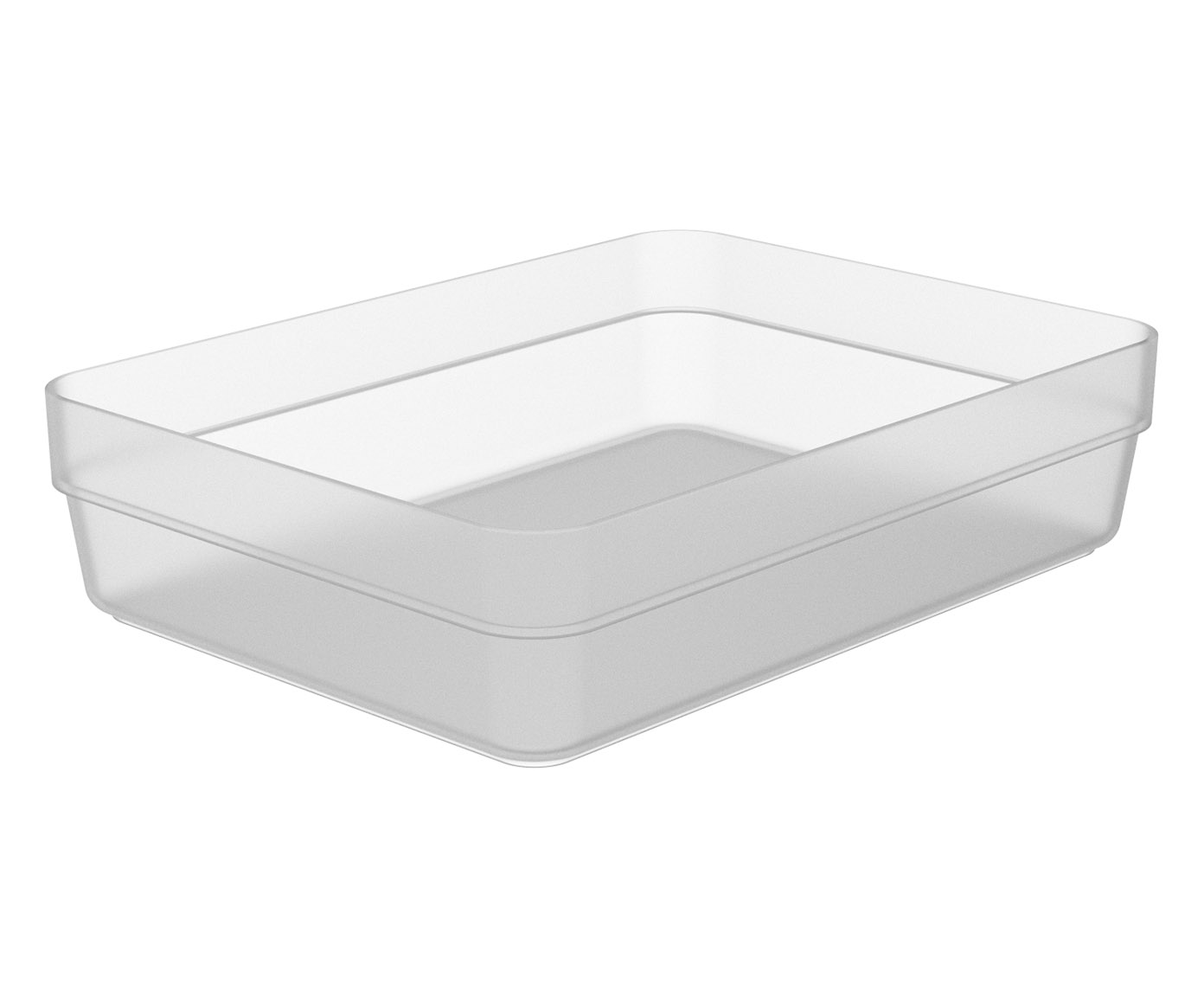 Organizador de Gavetas Logic Prateado Transparente - image 0