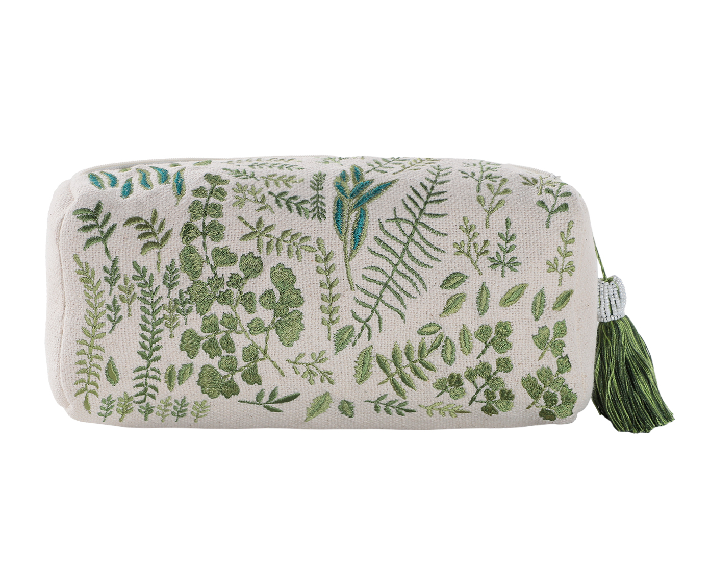 Necessaire Leena Verde e Cru - image 0