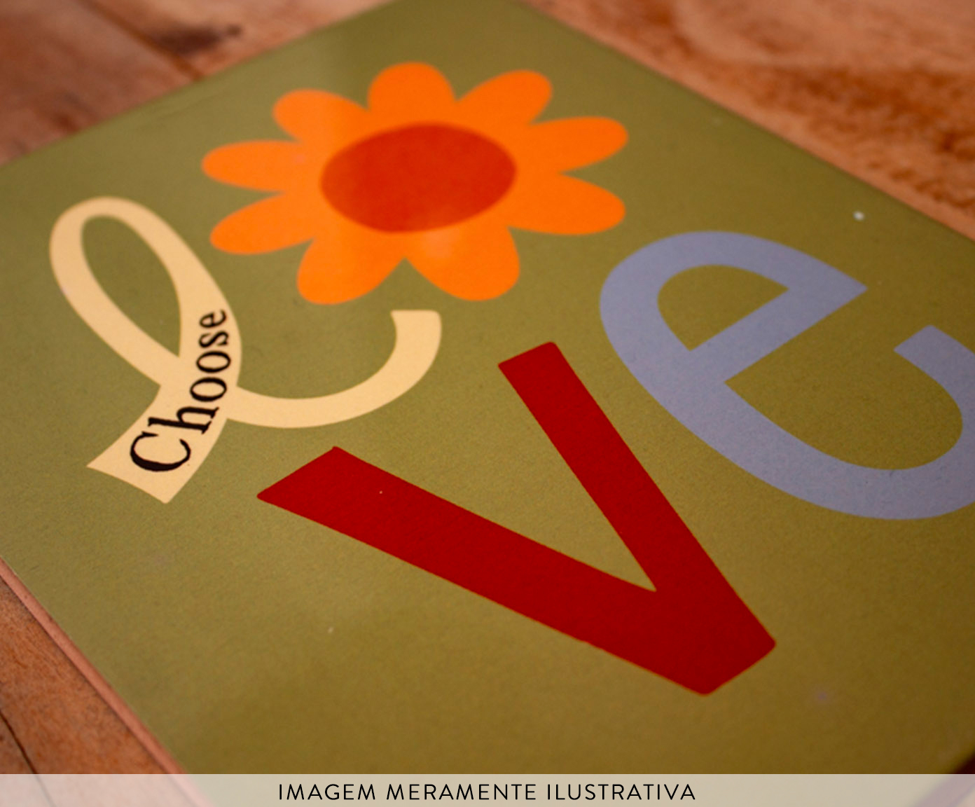 Azulejo Decorativo "Choose Love" image number 2