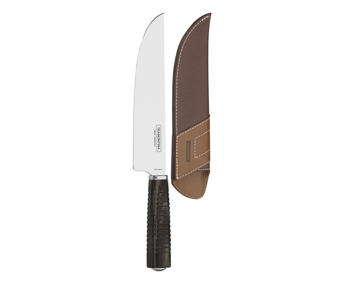 Faca Campeira em Inox 8 Polywood Cas - image 0