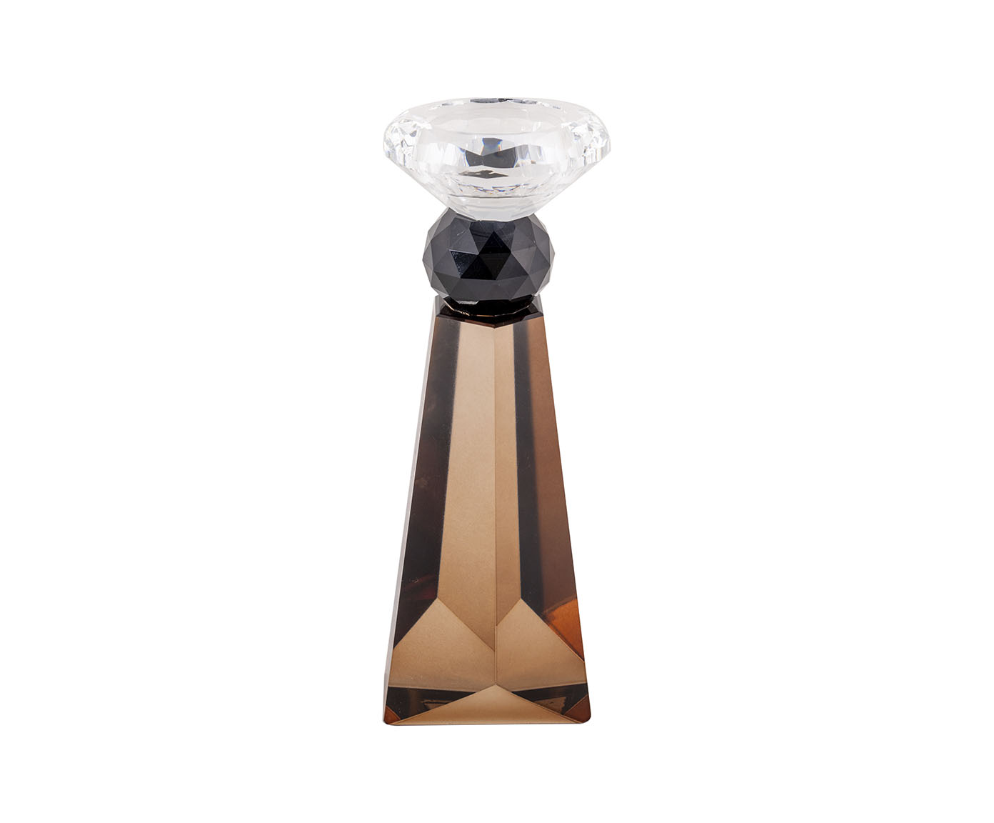 Casti&ccedil;al em Cristal Tyler II - Marrom - image 1