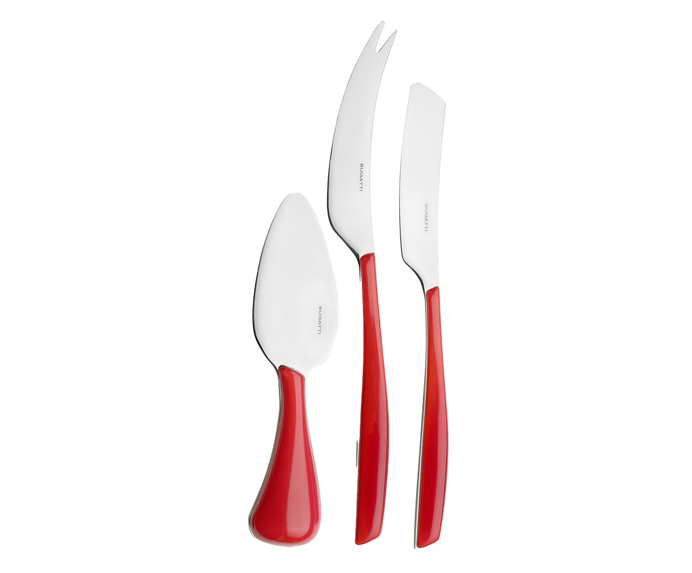 Jogo de Faca para Queijo Glamour Vermelho - image 0