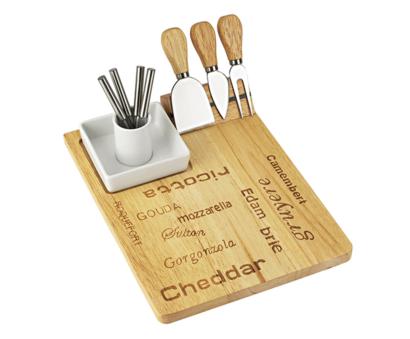 Jogo para Queijo em Inox Luma - image 0