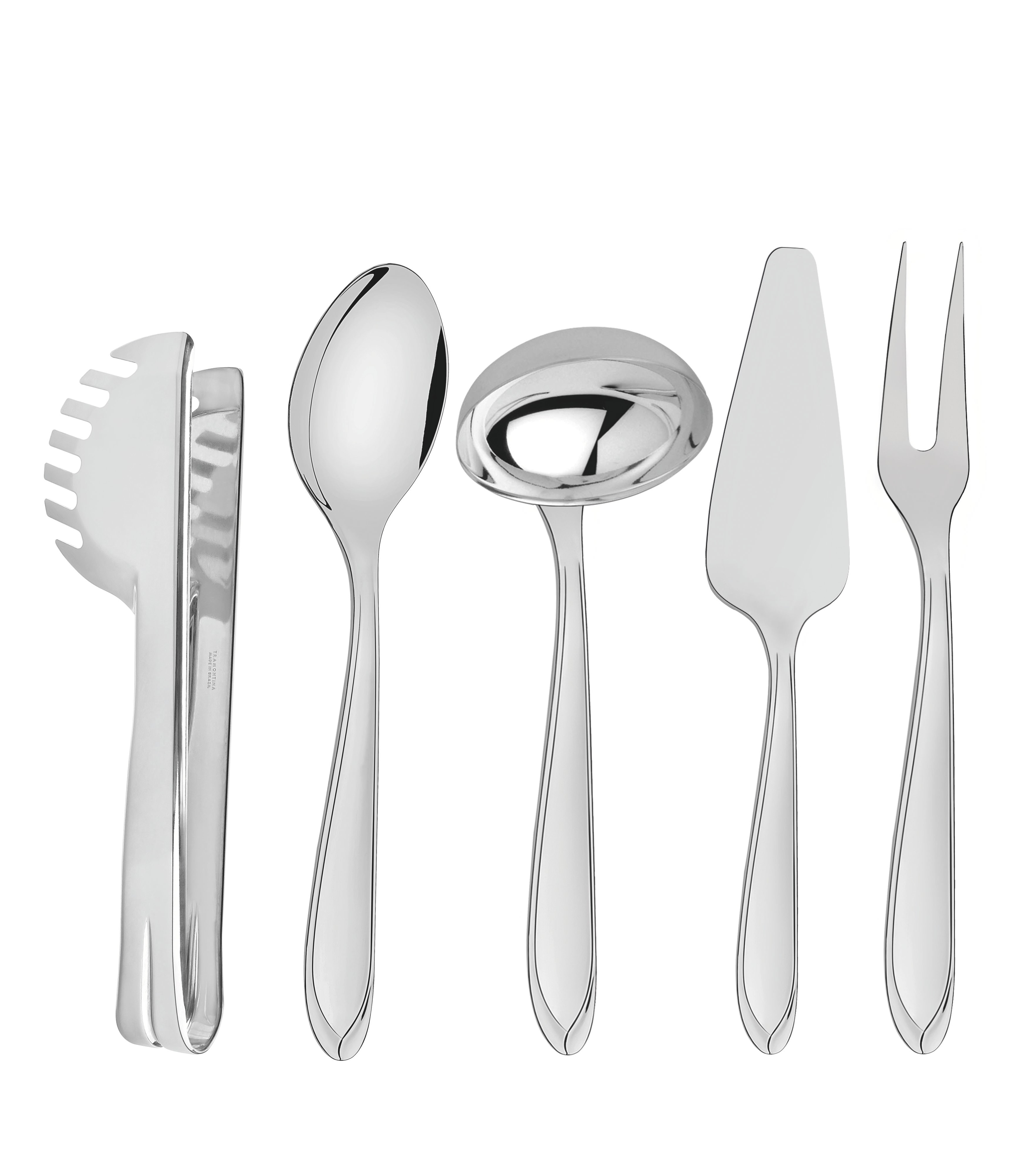 Jogo de Utens&iacute;lios em Inox Millie - Prata - image 0