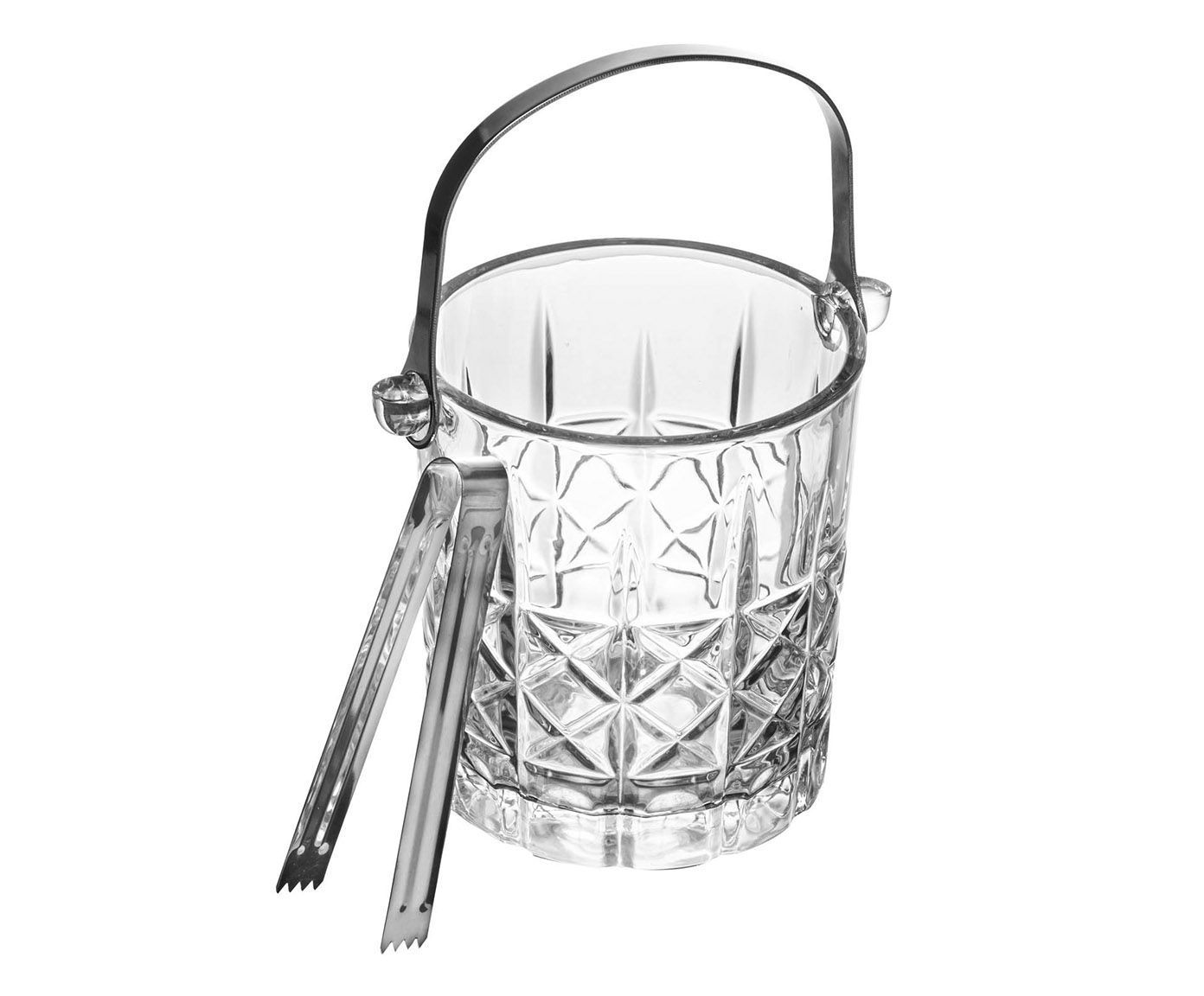Balde para Gelo com Pegador Flor de Lot&uacute;s - image 0