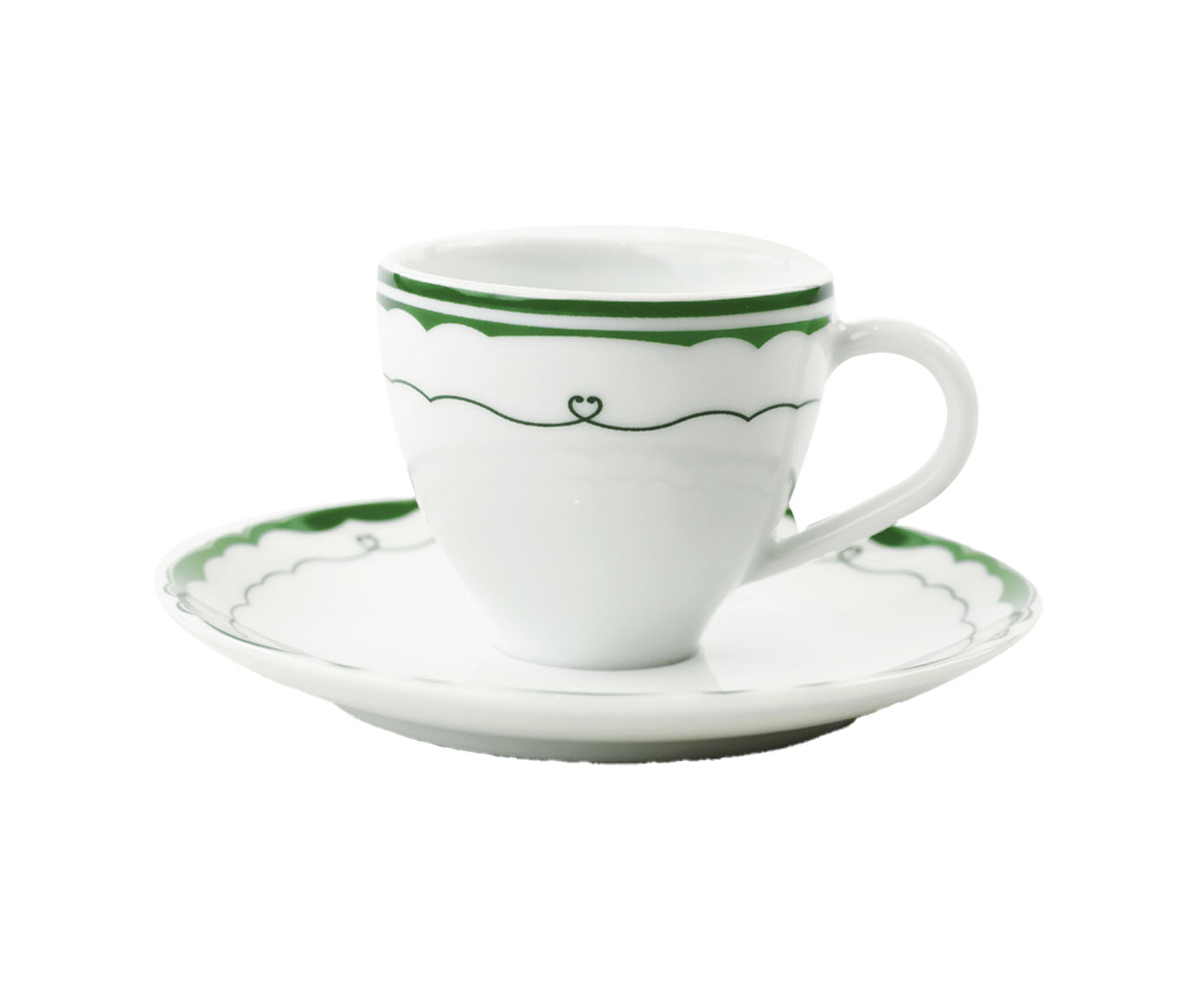 X&iacute;cara Caf&eacute; Cannes em Porcelana Verde - image 0