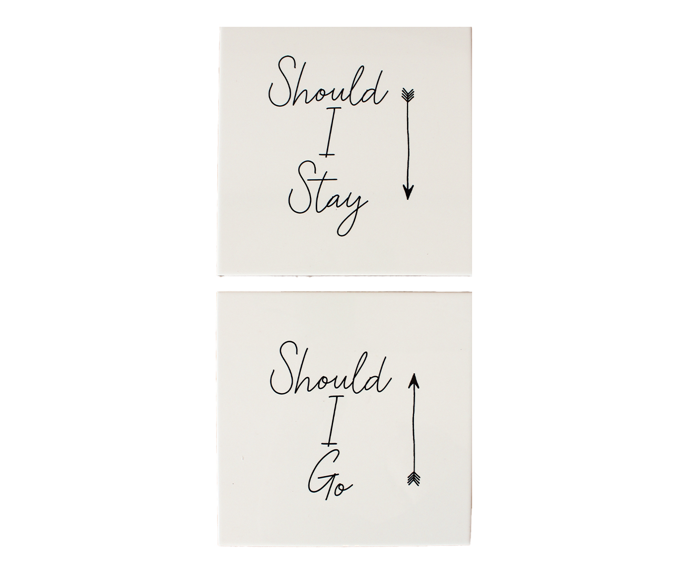 Conjunto de Azulejos "Should I Stay or Should I Go" - image 0