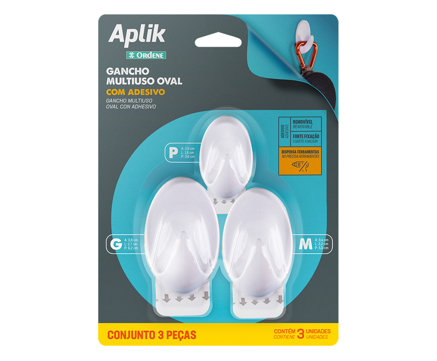 Jogo de Gancho Oval - image 0