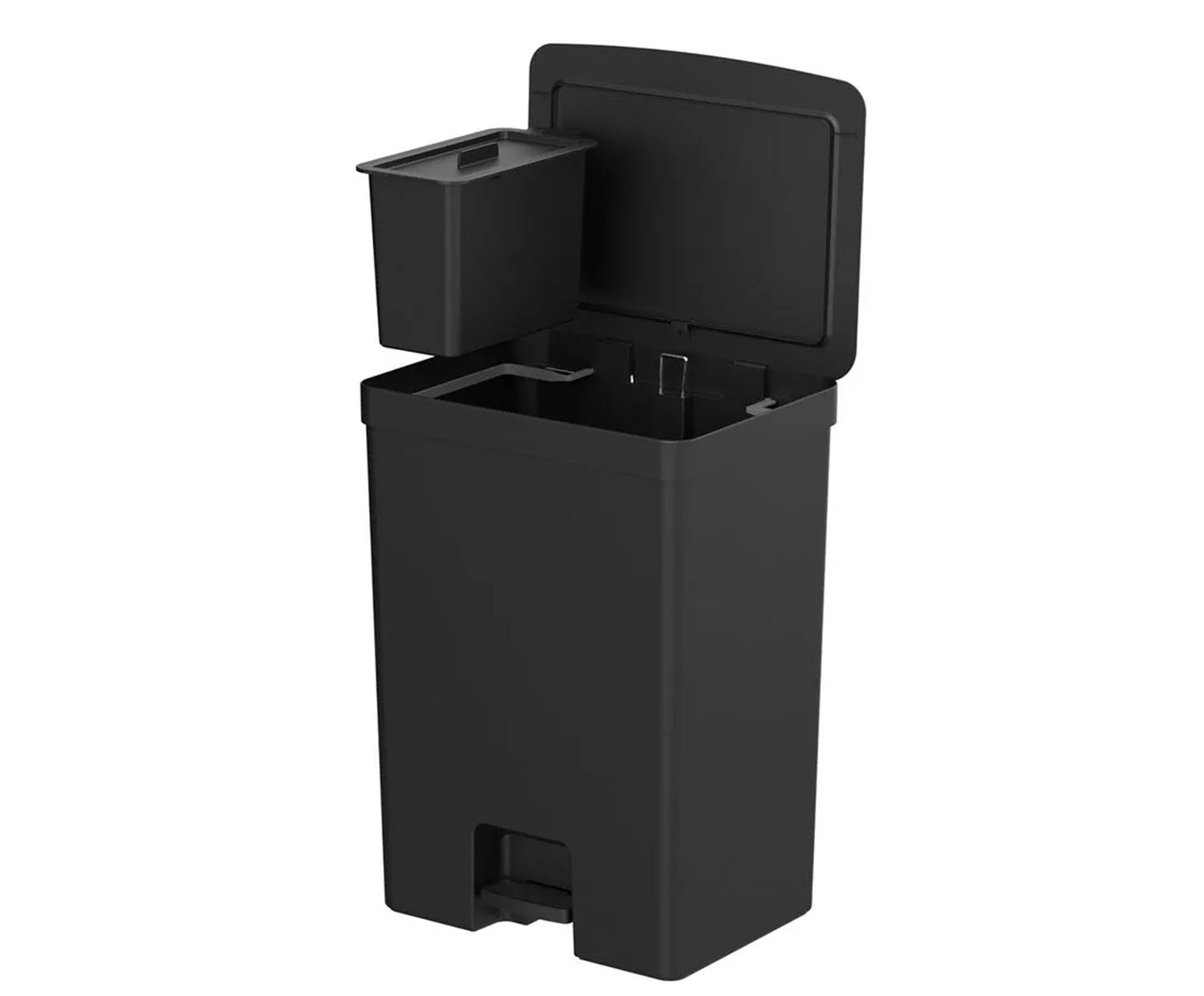 Lixeira de Pedal Trium Preto - image 0