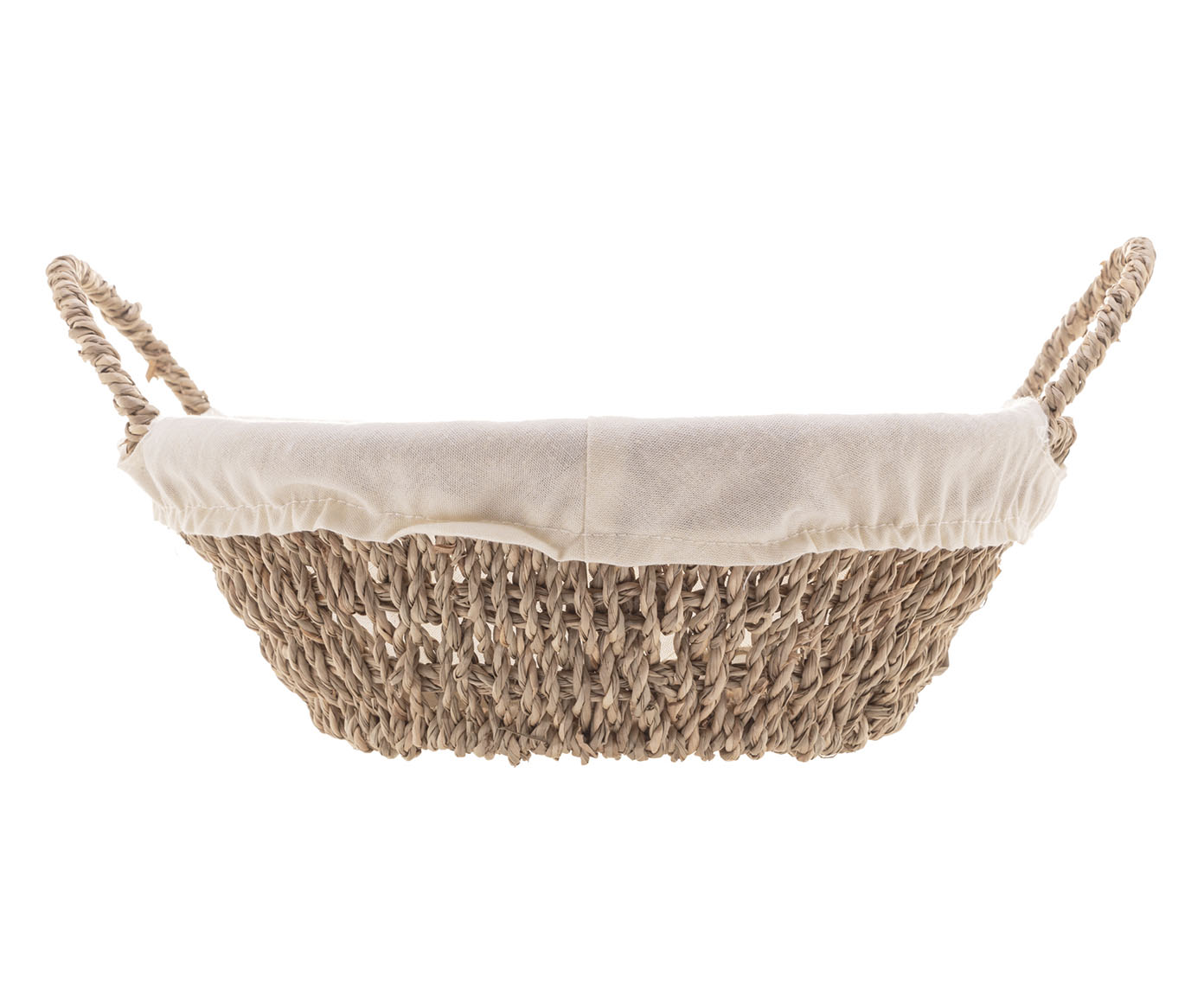 Cesta em Sisal Redonda com Al&ccedil;a image number 2