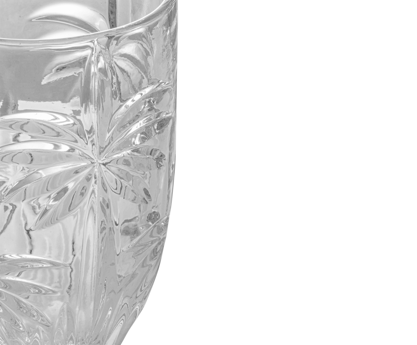 Ta&ccedil;a para &Aacute;gua de Cristal Ecol&oacute;gico Palm Tree - image 1