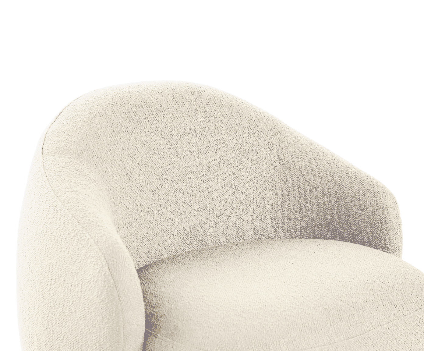 Poltrona Orin Boucle Creme image number 4