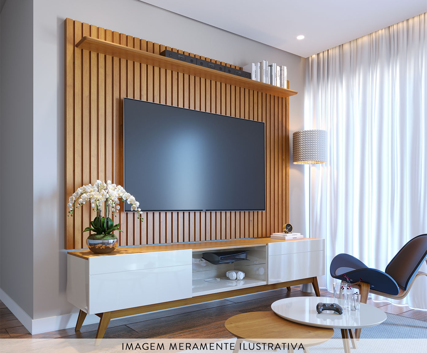 Painel Ripado Loft Nature - image 1