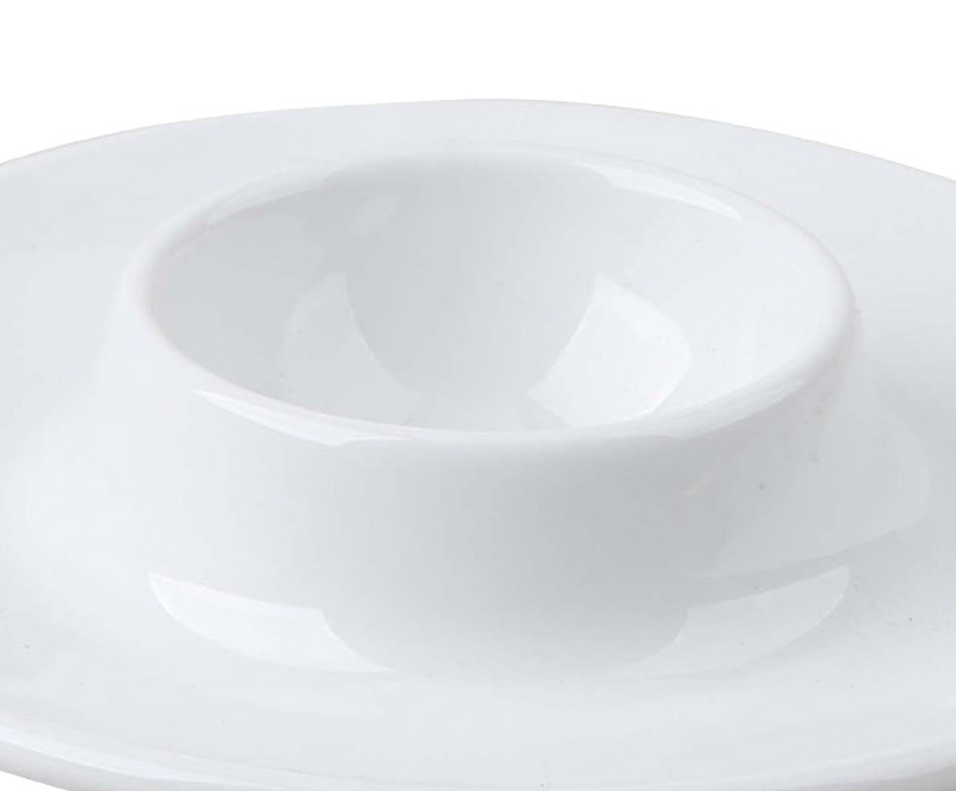 Suporte para ovo Blanc em porcelana branco - image 1