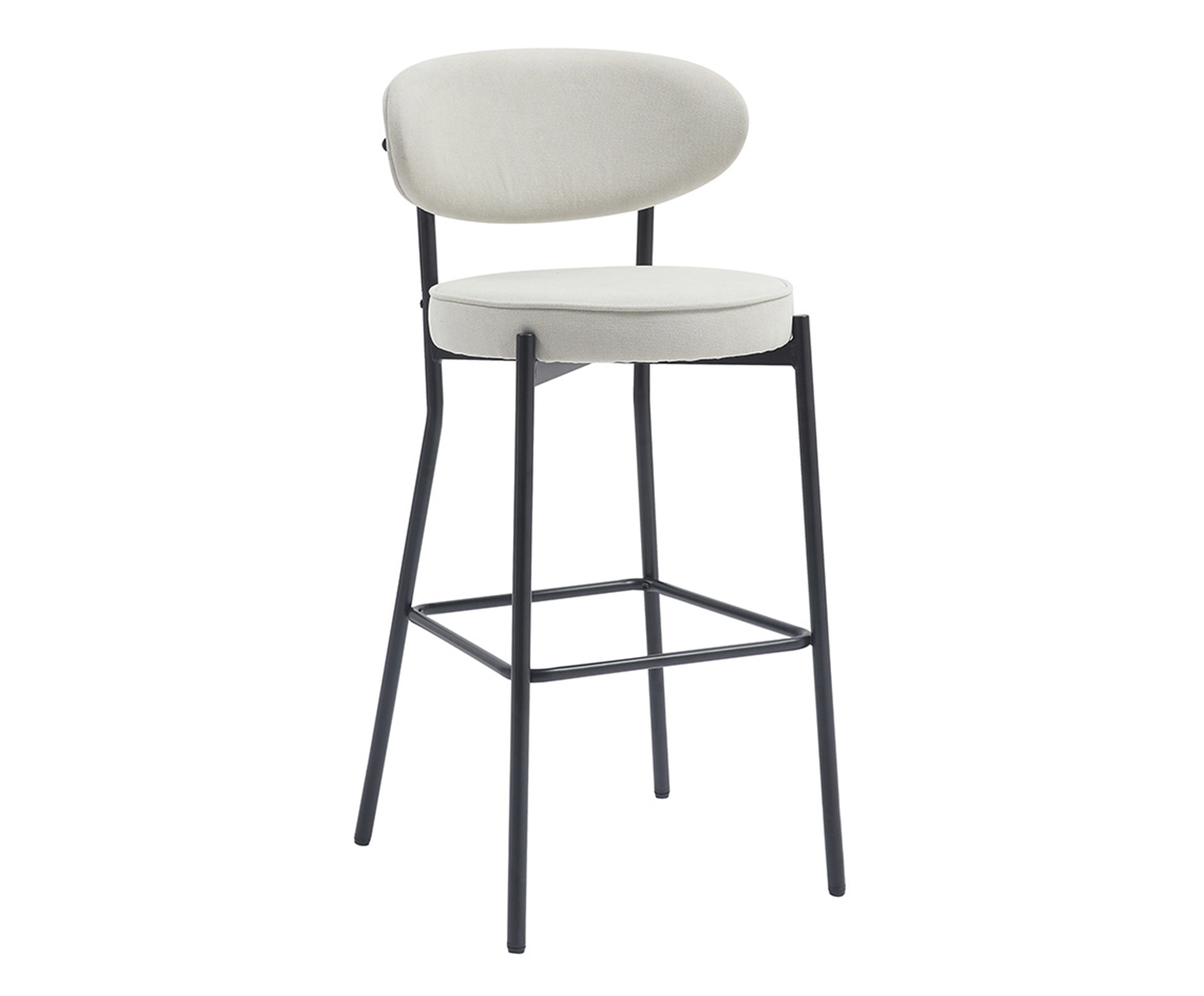 Banqueta Eva Tecido Off White - image 0