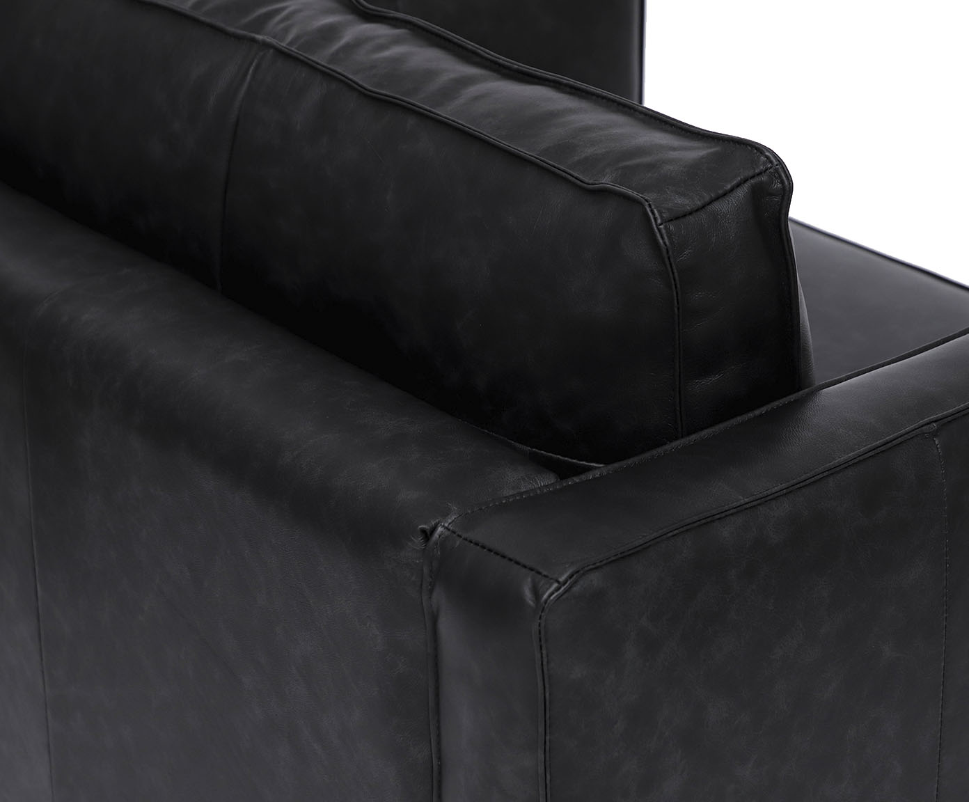 Poltrona em Couro Ettore - Preto image number 5