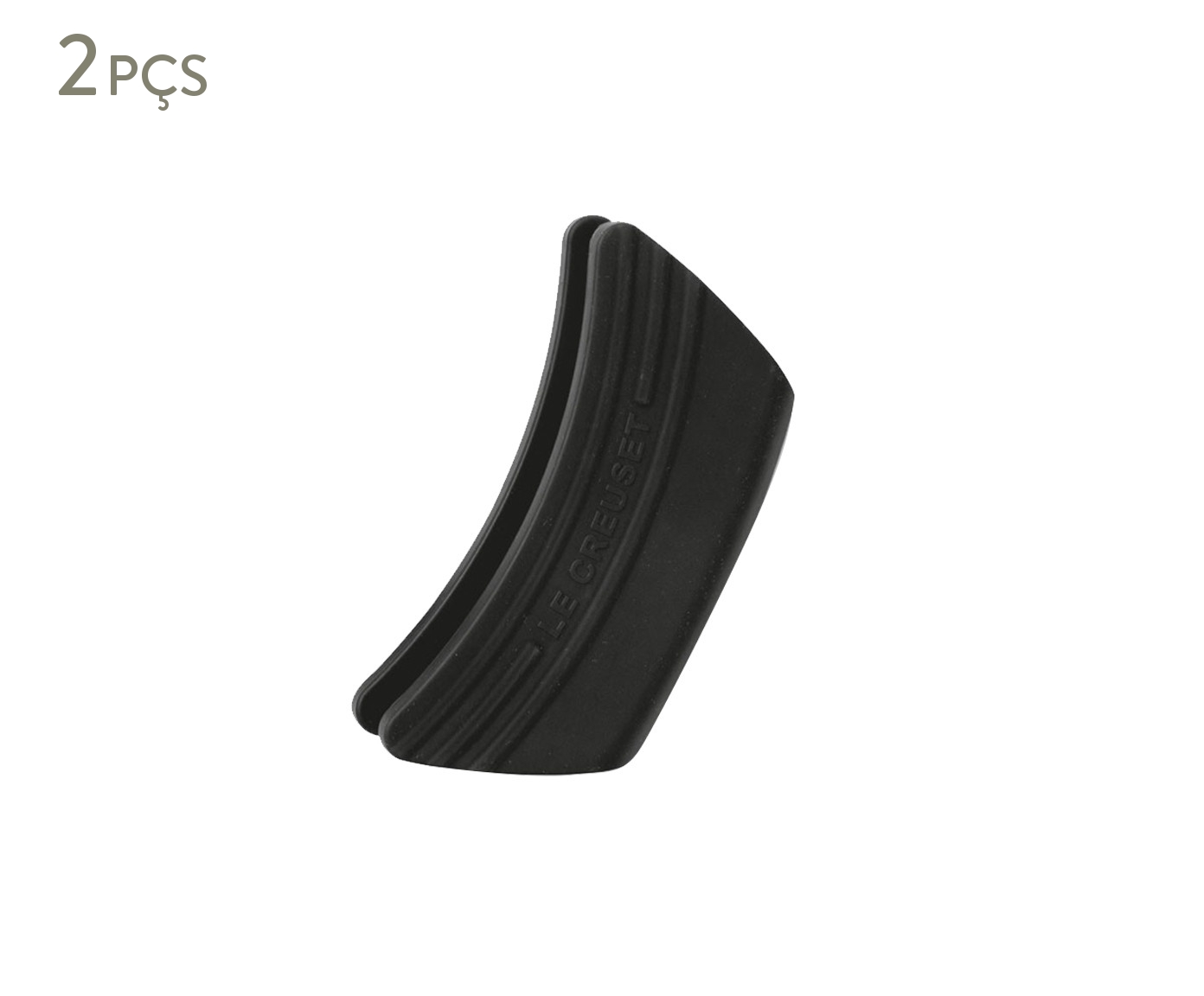 Jogo de Pegadores em Silicone Black Onyx - image 0