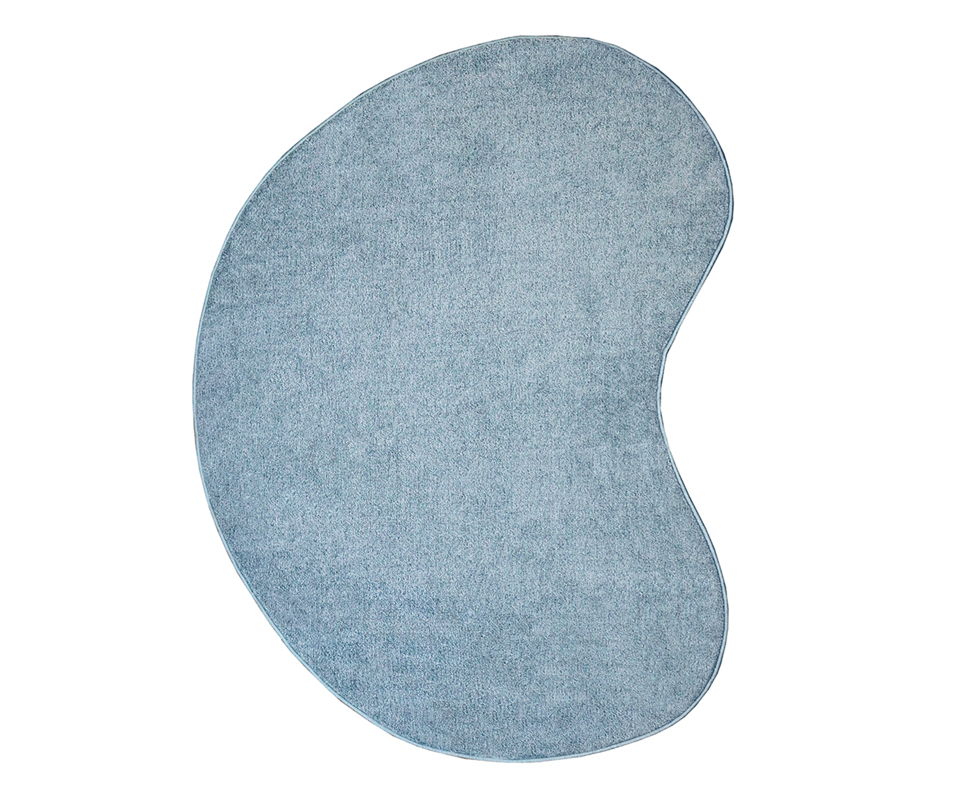 Tapete Tufting Relex N Organic Feijao   - Azul Aquamarine - image 0