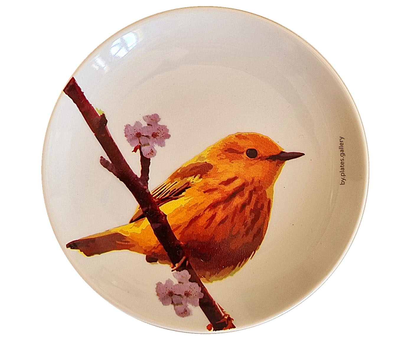 Prato de Porcelana Bebel Amarelo - image 0