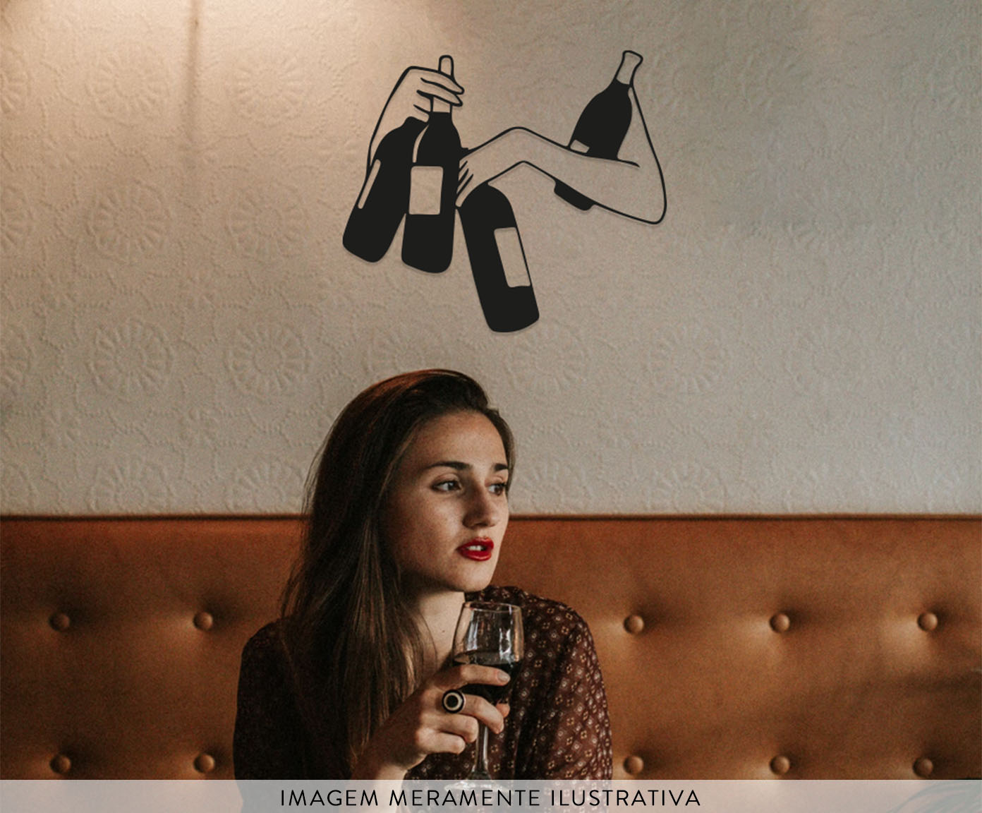 Adorno Trago Vinho - image 1