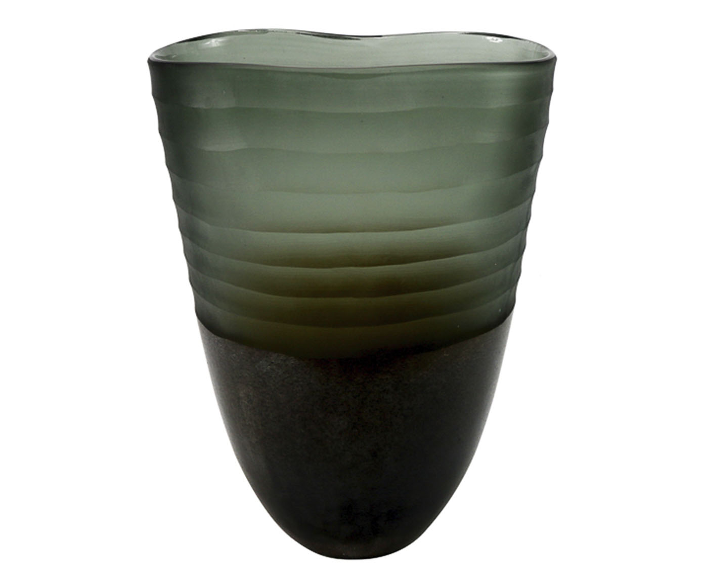 Vaso Garsha Cinza e Marrom II - image 0