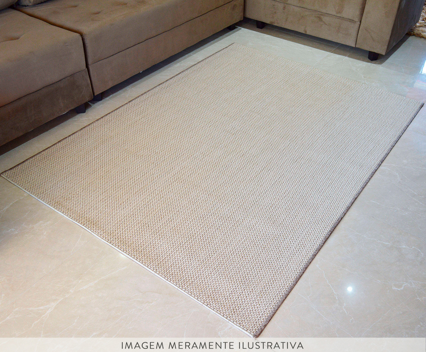 Tapete Artesanal Look Jacquard Brinco de Princesa image number 3