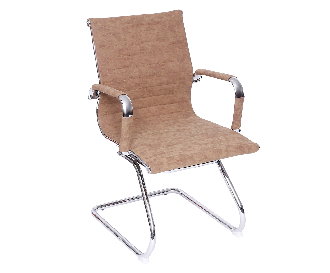 Cadeira Fixa Office Eames Esteirinha Castanho - image 0