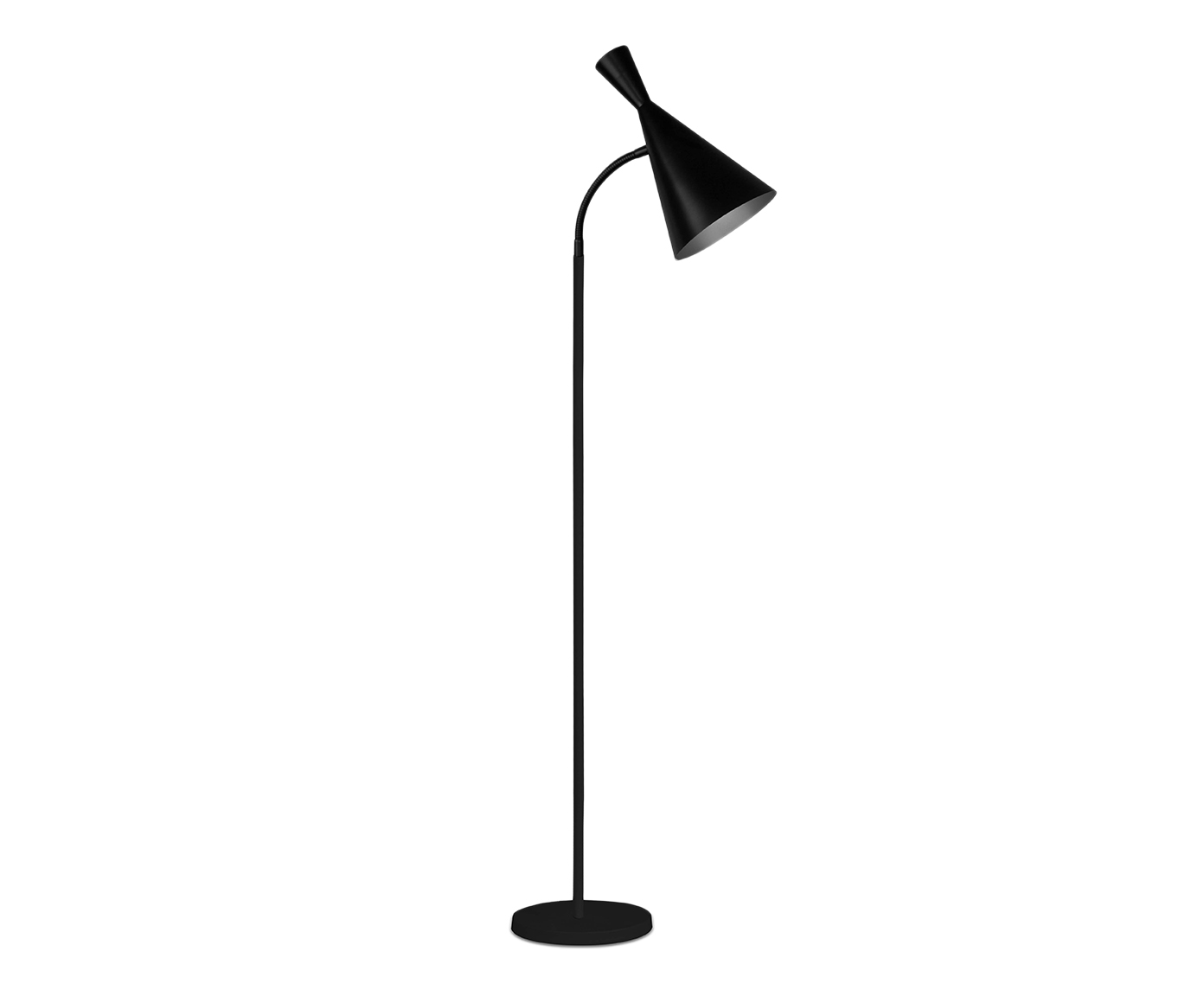 Lumin&aacute;ria de Ch&atilde;o Square Preto - Bivolt - image 0