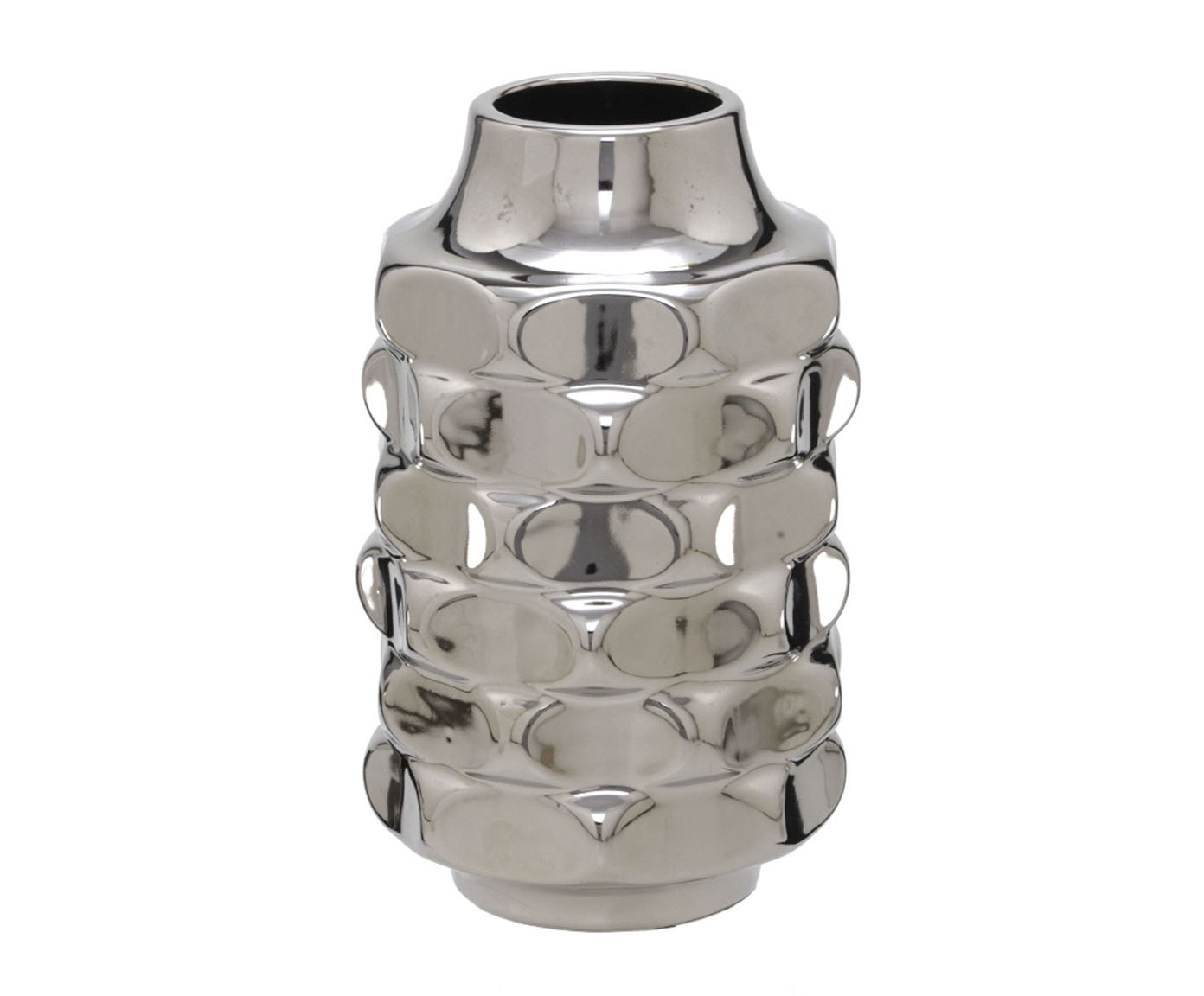 Vaso Decorativo Prateado - image 0